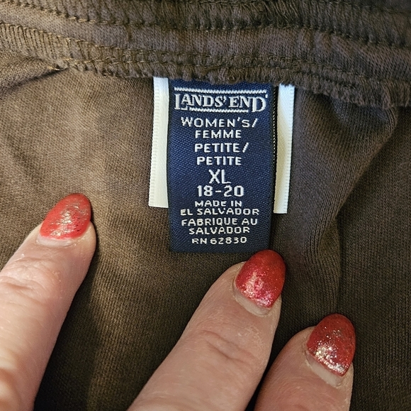 #101 Lands End Knit Elastic Waistband Skirts/various colors - Picture 4 of 5